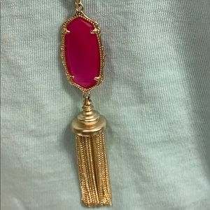 Hot Pink Kendra Scott Necklace